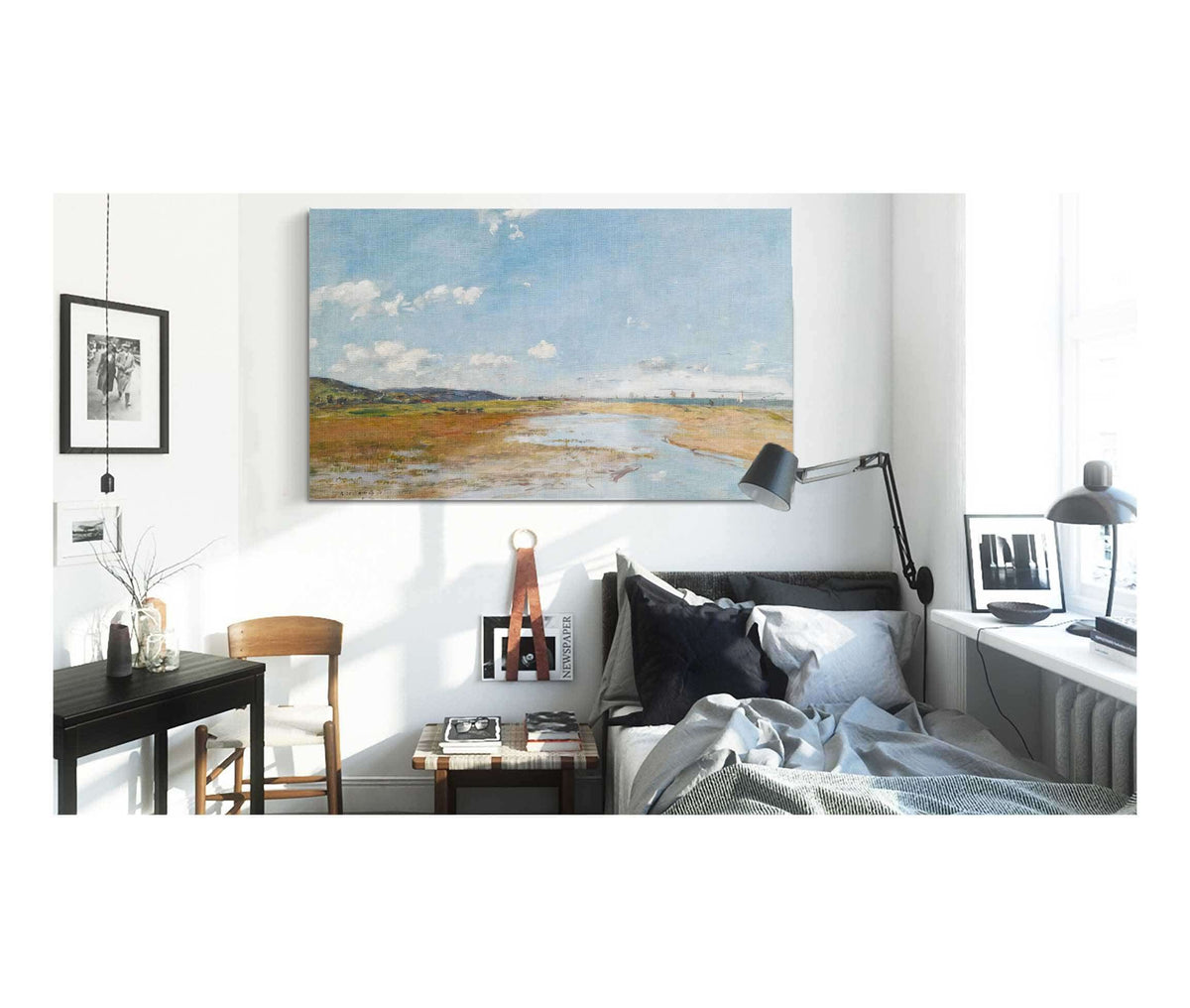 Deauville Le Rivage by Eugene Boudin