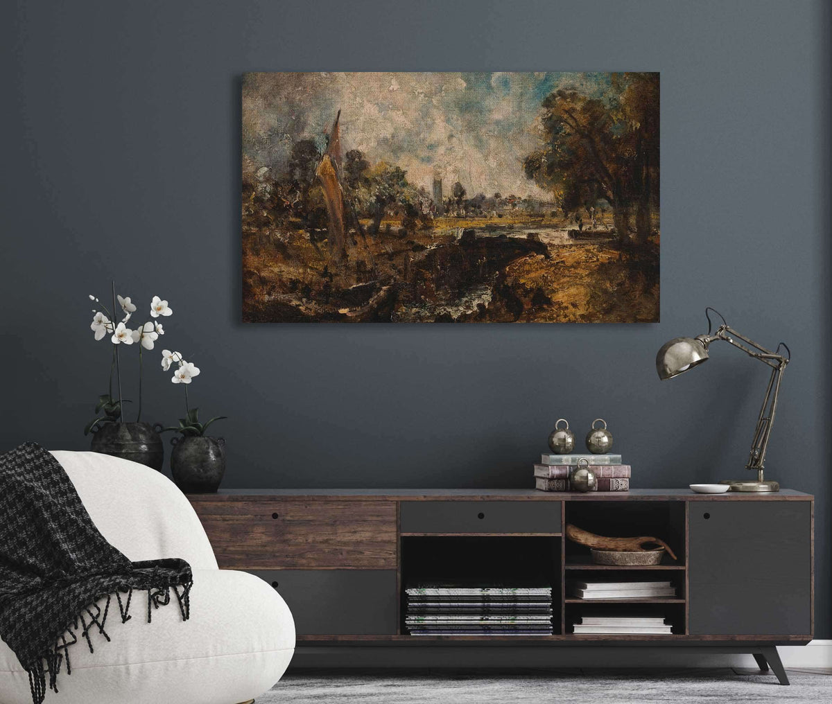 Dedham Lock To by John Constable