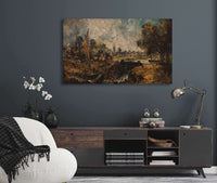 Dedham Lock To by John Constable