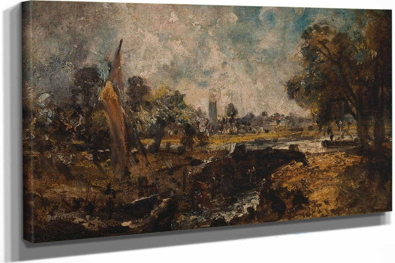 Dedham Lock To by John Constable