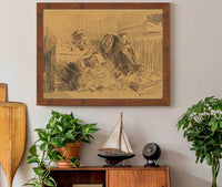 Defenseur Et Accuse by Jean Louis Forain