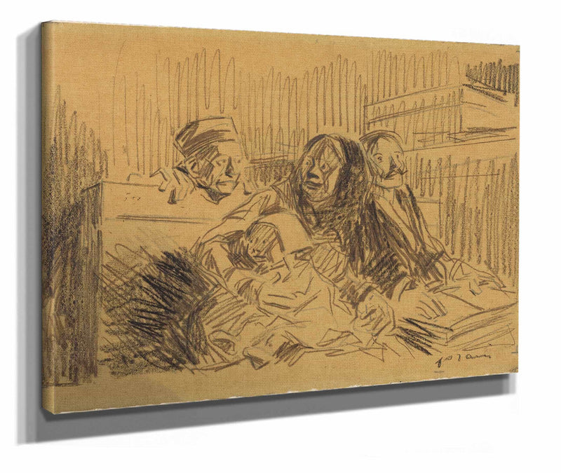 Defenseur Et Accuse by Jean Louis Forain