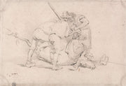 Delivering A Calf by James Ward