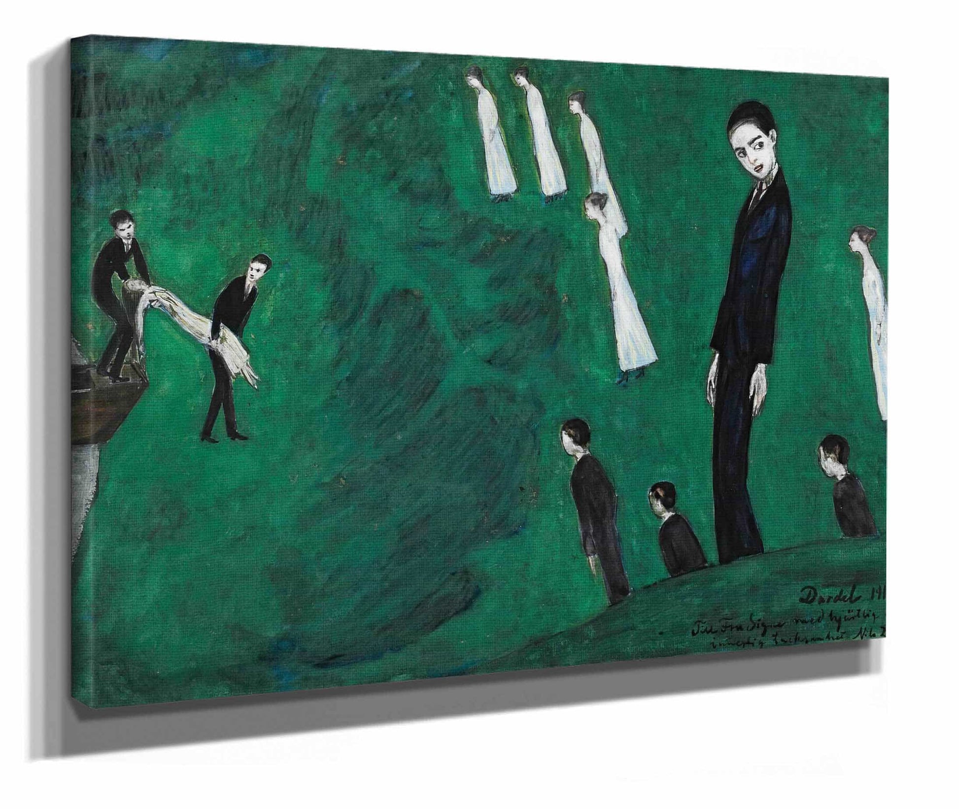 Den Drunknade Flickan I by Nils Dardel