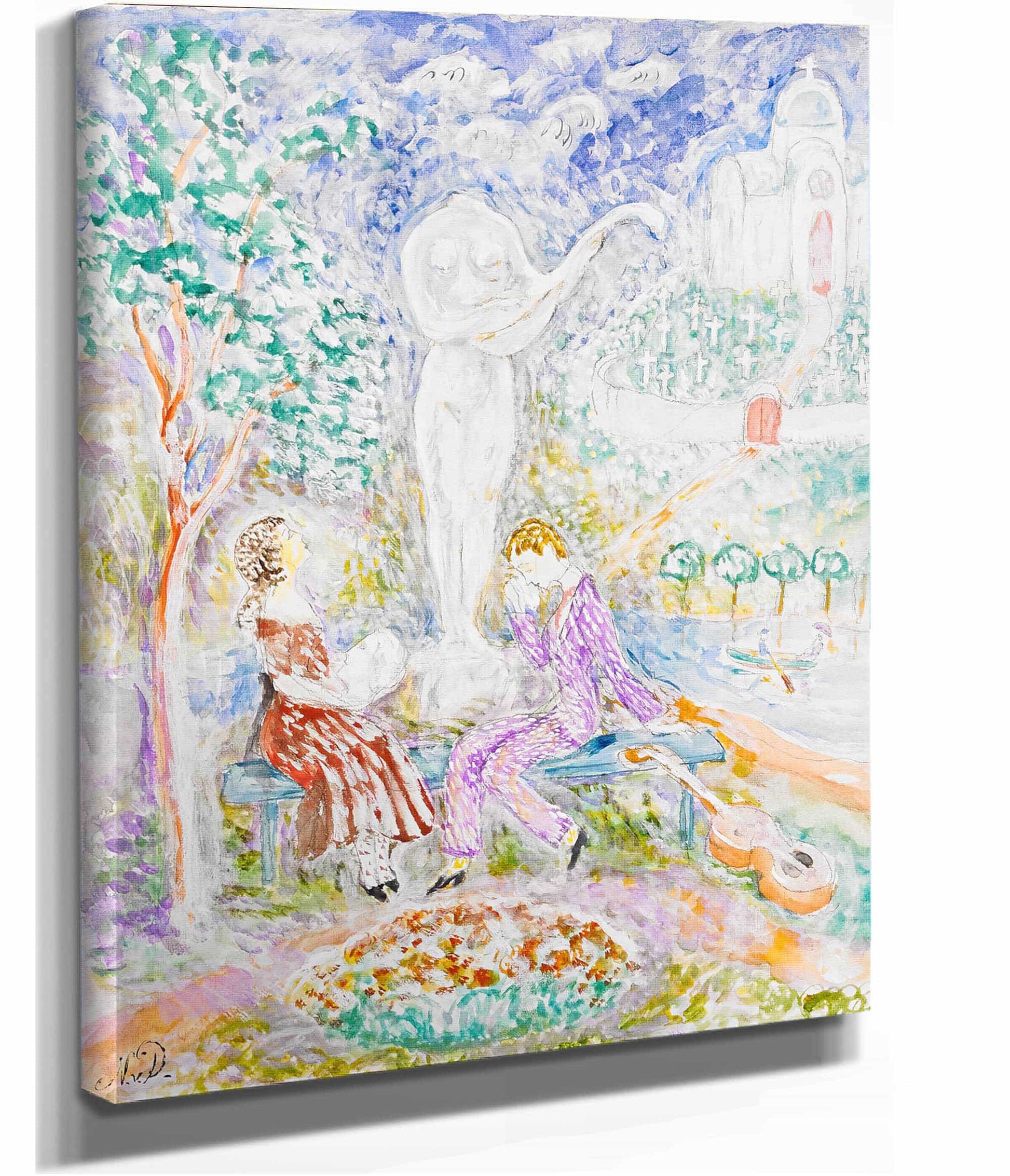 Den Sonderslagna Statyn by Nils Dardel