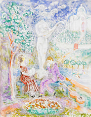 Den Sonderslagna Statyn by Nils Dardel