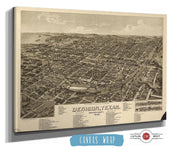Denison Texas Grayson County 1886 State of Texas