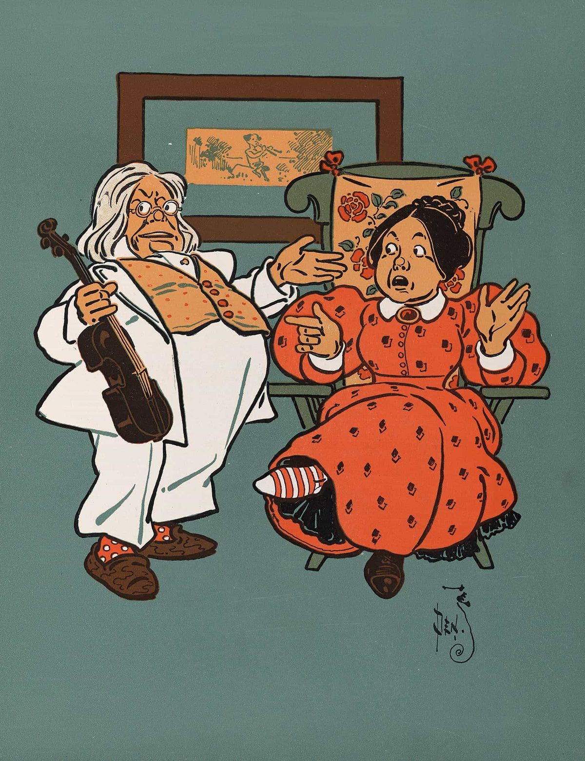 Denslows Mother Goose Pl by William Wallace Denslow