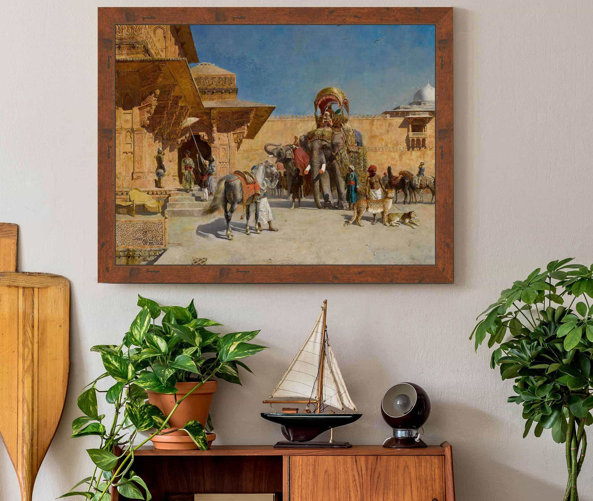 Departure For The Hunt by Edwin Lord Weeks