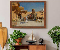 Departure For The Hunt by Edwin Lord Weeks