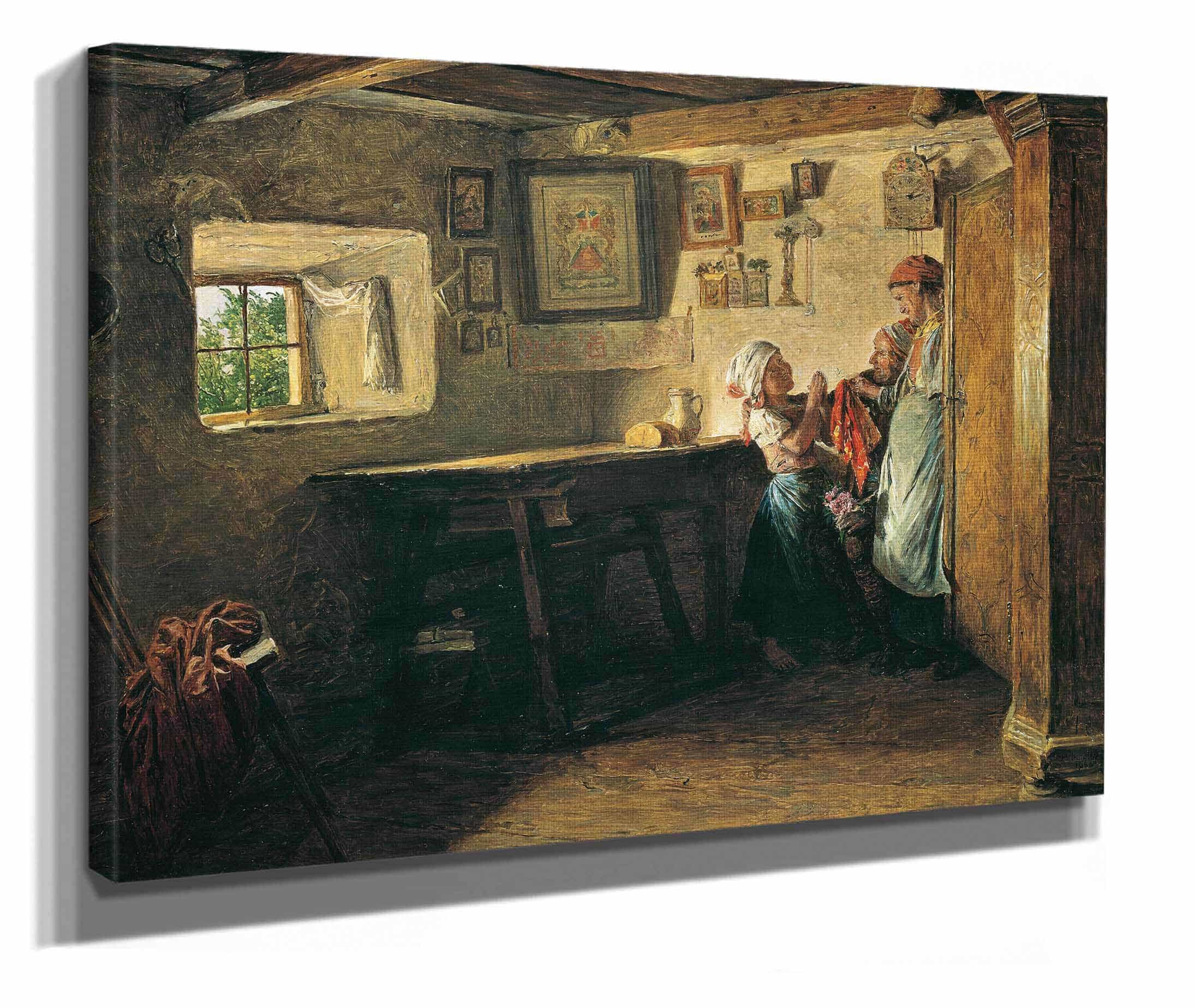 Der Alte Kasten by Ferdinand Georg Waldmuller