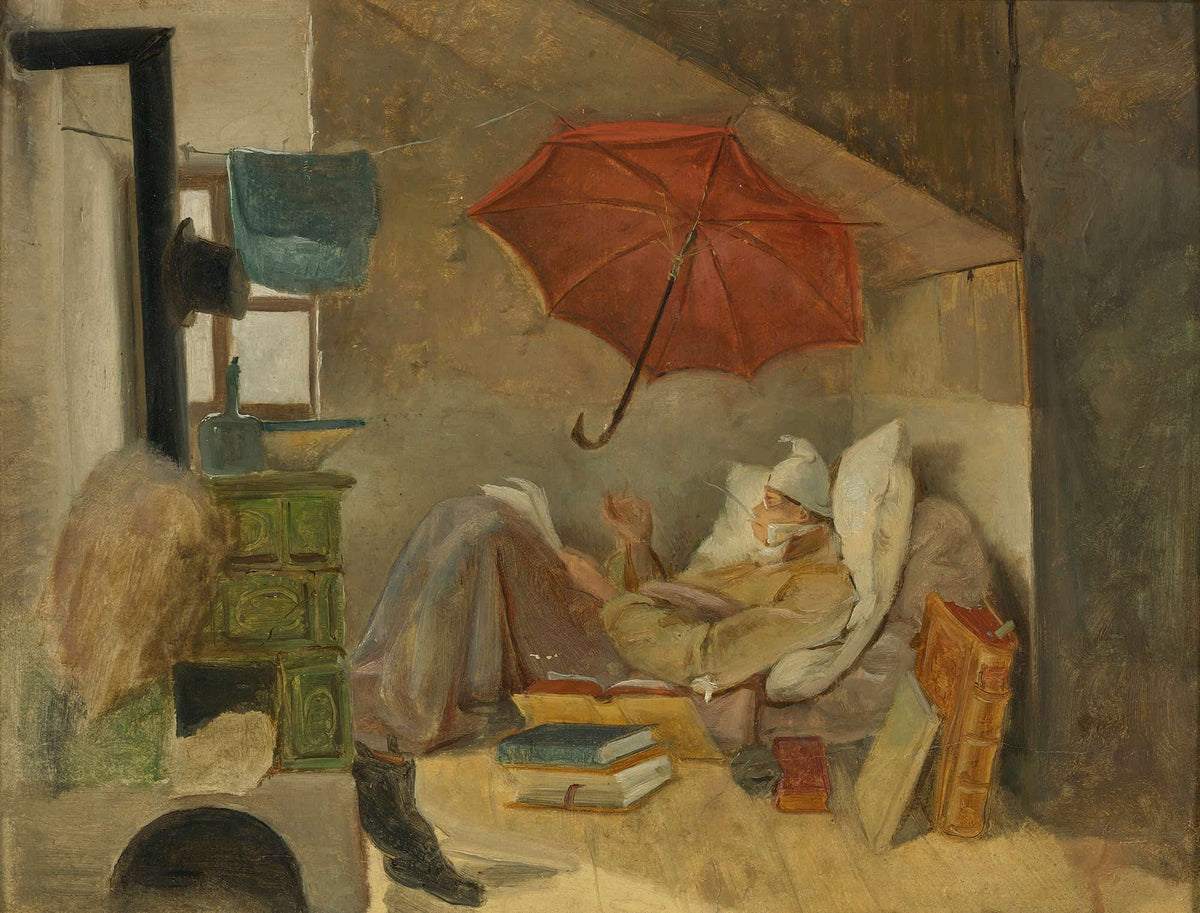 Der Arme Poet The Poor Poet by Carl Spitzweg