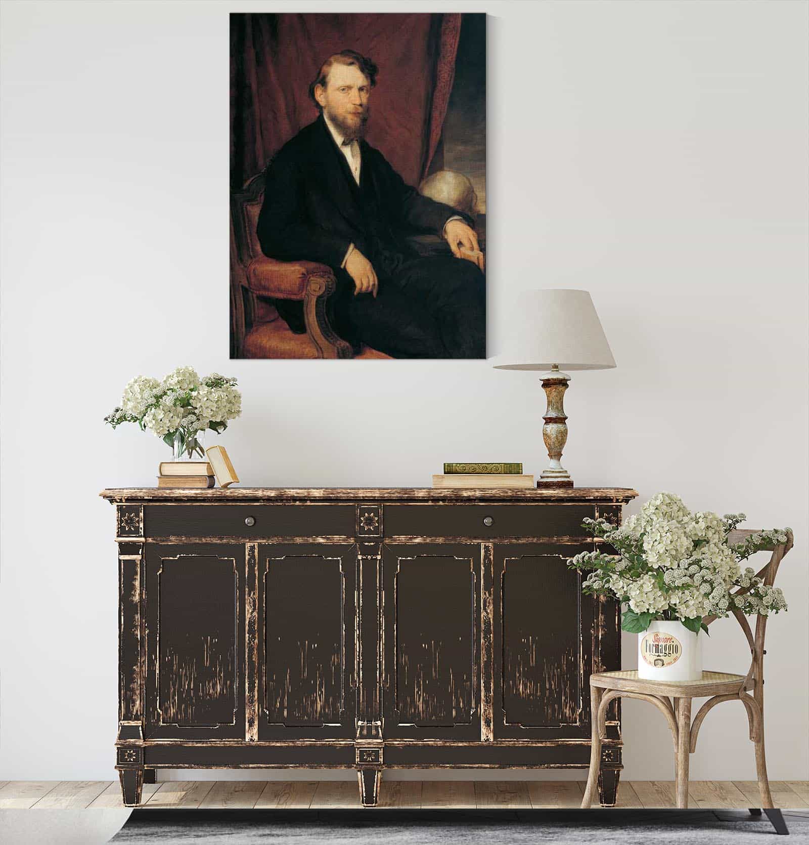 Der Arzt Professor Moriz Benedikt by Hans Canon