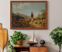 Der Hagestolz by Carl Spitzweg