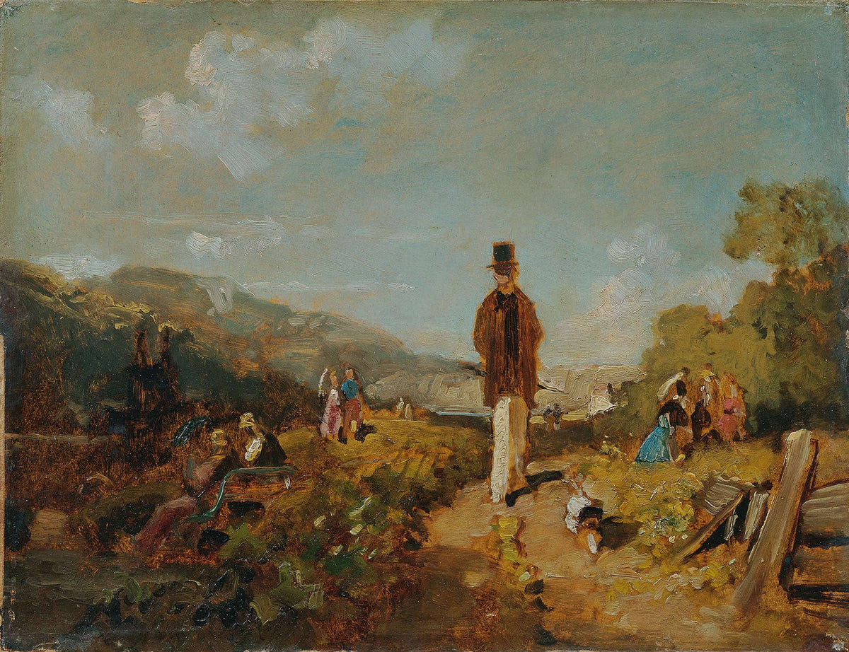 Der Hagestolz by Carl Spitzweg