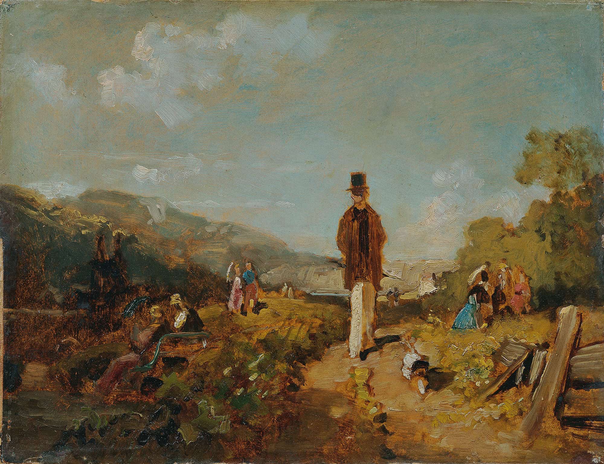 Der Hagestolz by Carl Spitzweg
