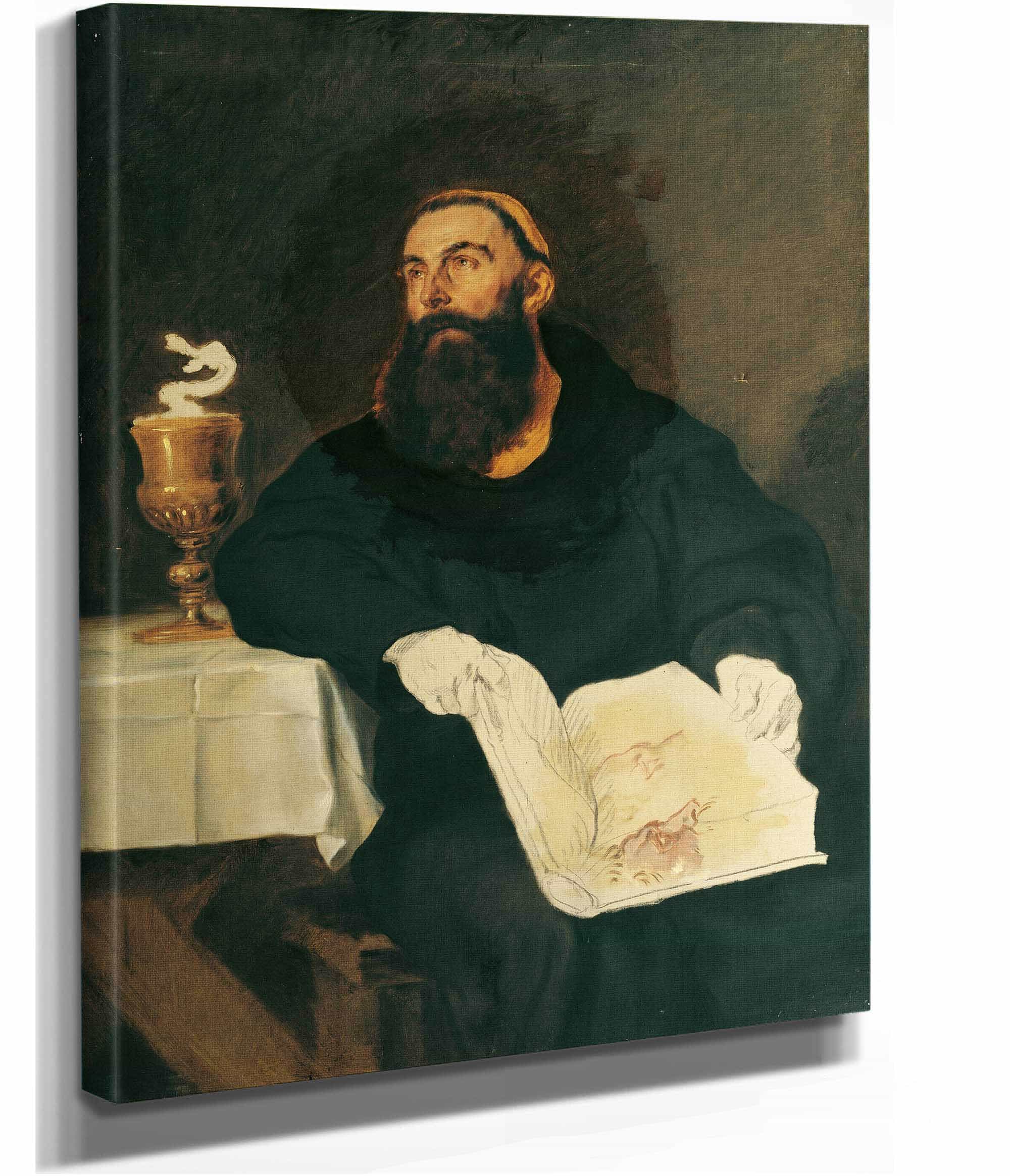 Der Heilige Benedikt Von Nursia by Hans Canon