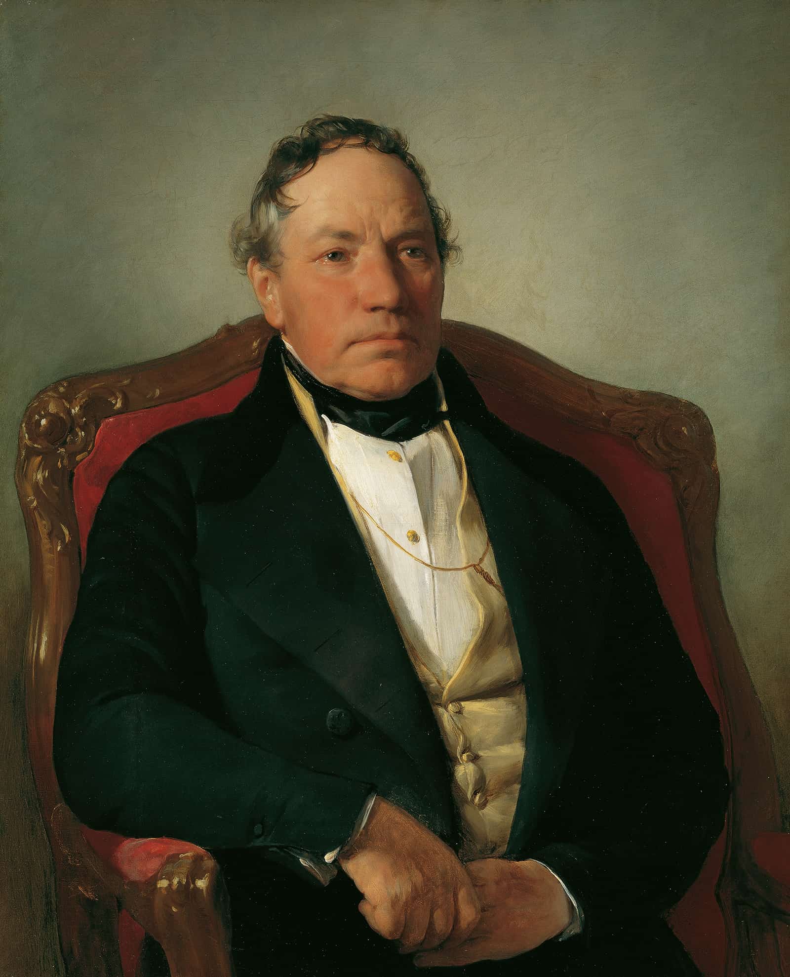 Der Industrielle Johann Nepomuk Reithoffer by Friedrich Von Amerling