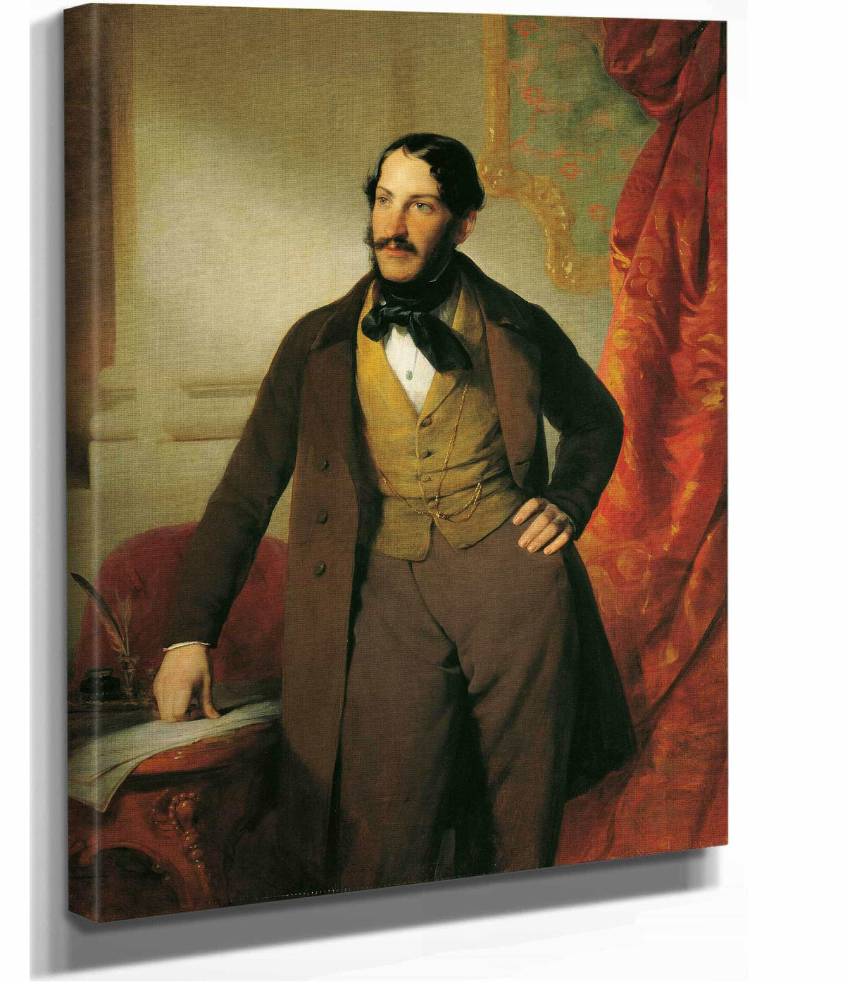 Der Industrielle Maximilian Todesco by Friedrich Von Amerling