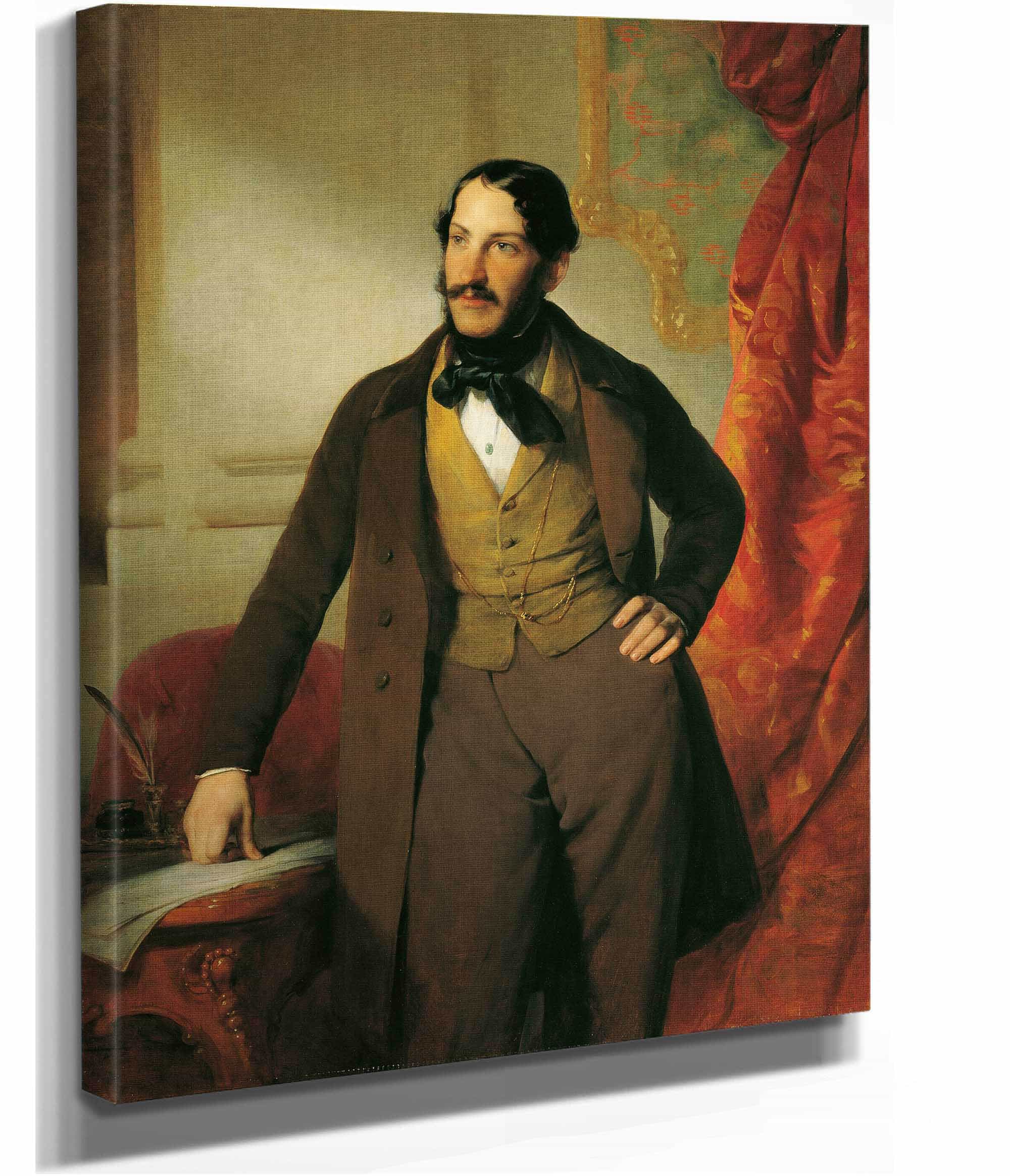 Der Industrielle Maximilian Todesco by Friedrich Von Amerling