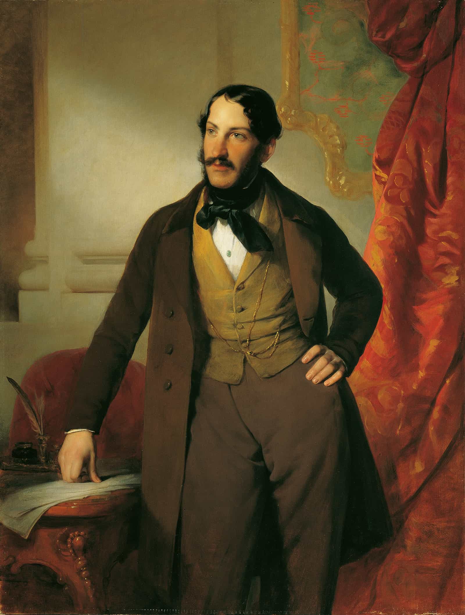 Der Industrielle Maximilian Todesco by Friedrich Von Amerling