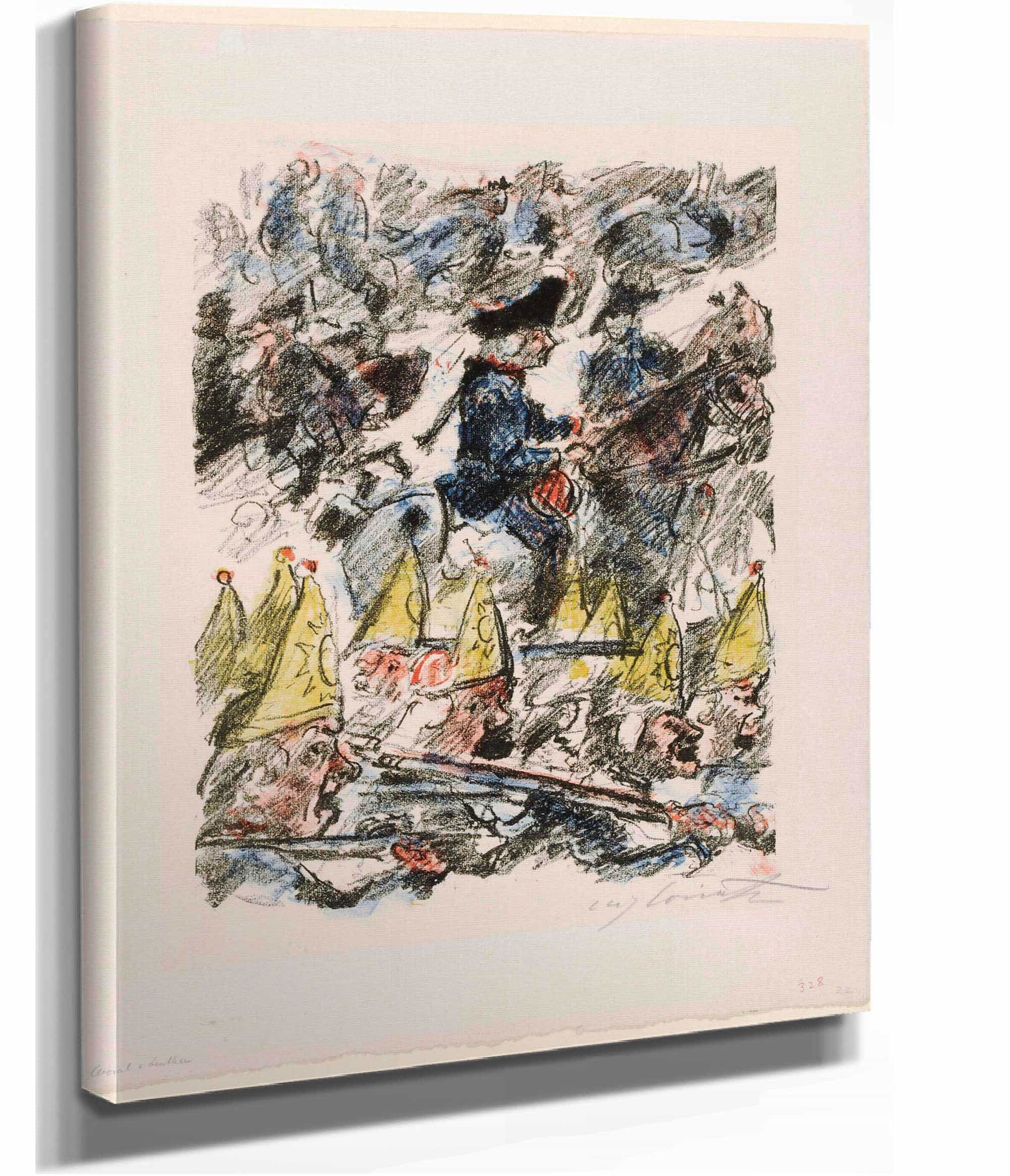 Der Konig Bei Leuthen by Lovis Corinth