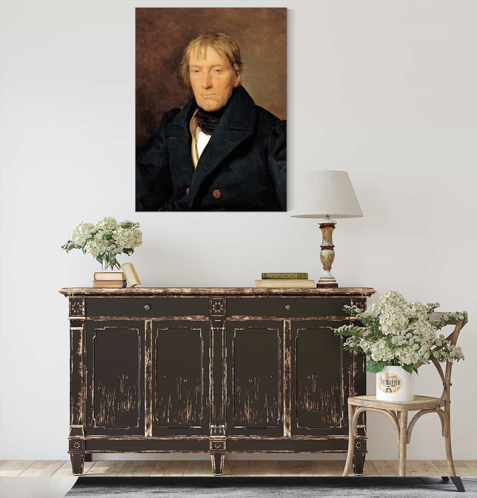 Der Kupferstecher Francois Haury by Ferdinand Georg Waldmuller
