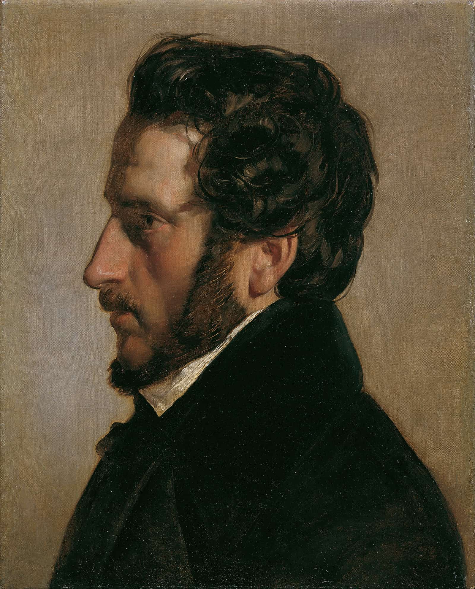 Der Maler Friedrich Gauermann by Friedrich Von Amerling