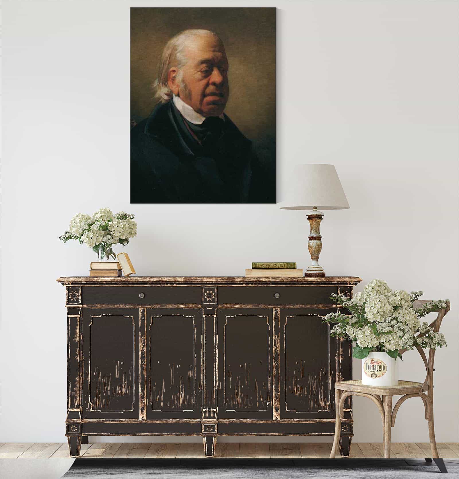 Der Maler Johann Nepomuk Schodlberger by Friedrich Von Amerling