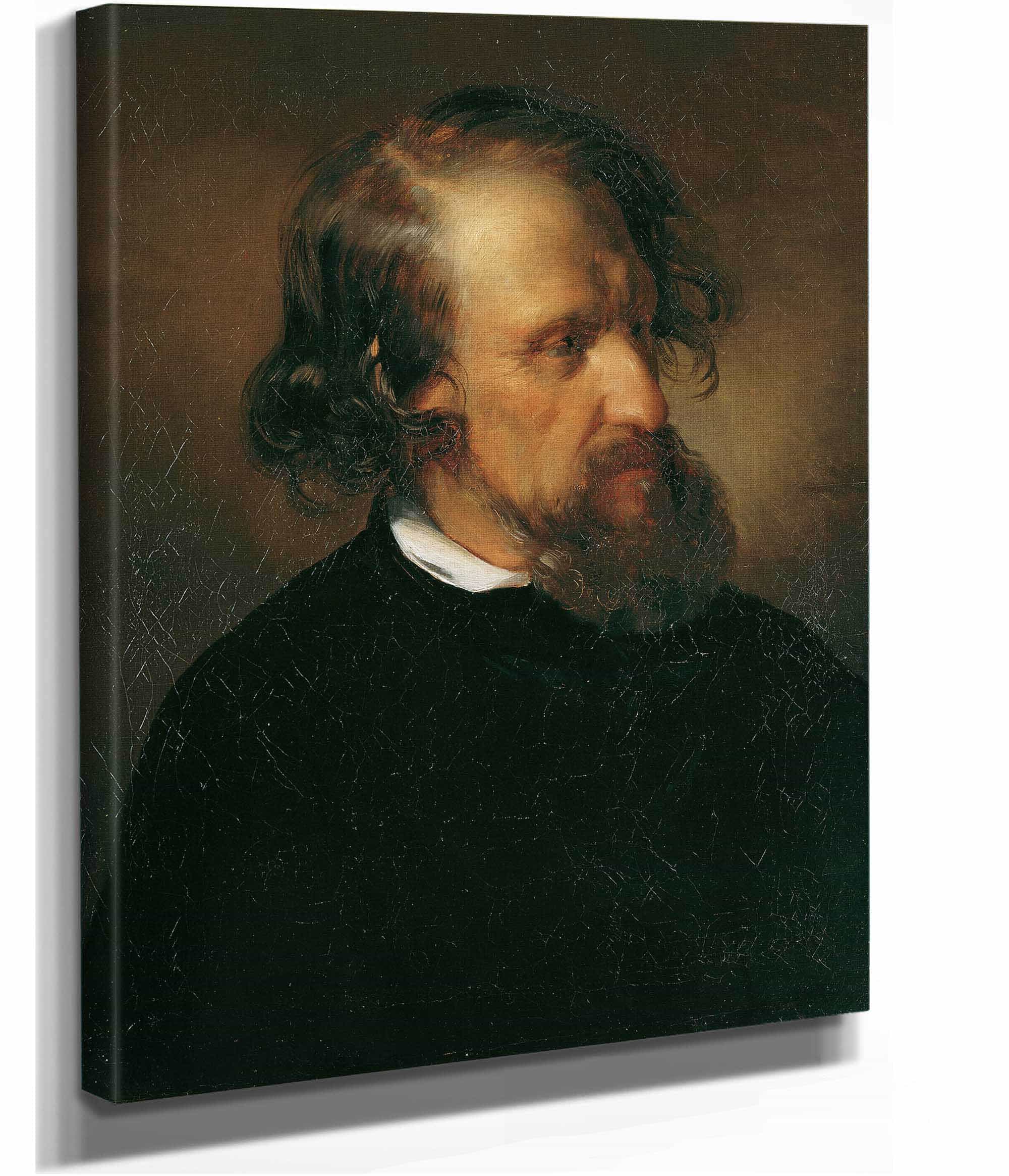 Der Maler Josef Kriehuber by Friedrich Von Amerling
