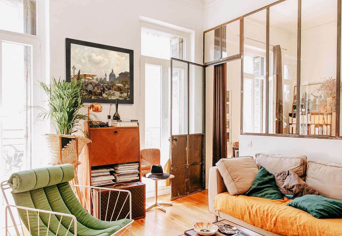 Der Naschmarkt In Wien by Carl Moll