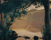 Der Nemisee by Jean Baptiste Camille Corot