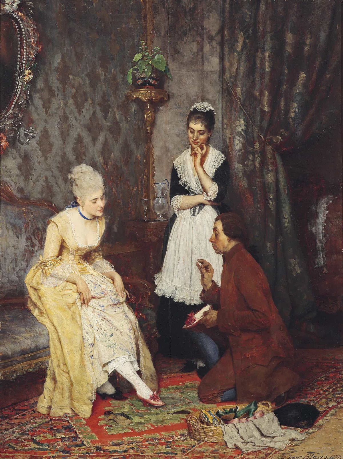 Der Perfekte Schuh by Eugen Von Blaas