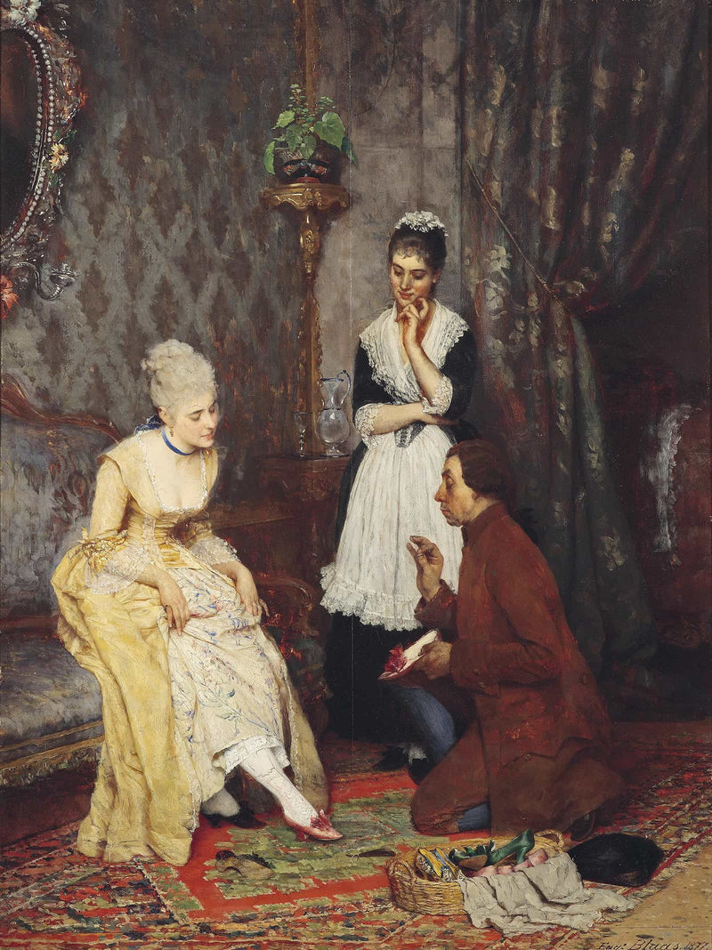 Der Perfekte Schuh by Eugen Von Blaas