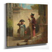 Der Platzkommandant by Carl Spitzweg