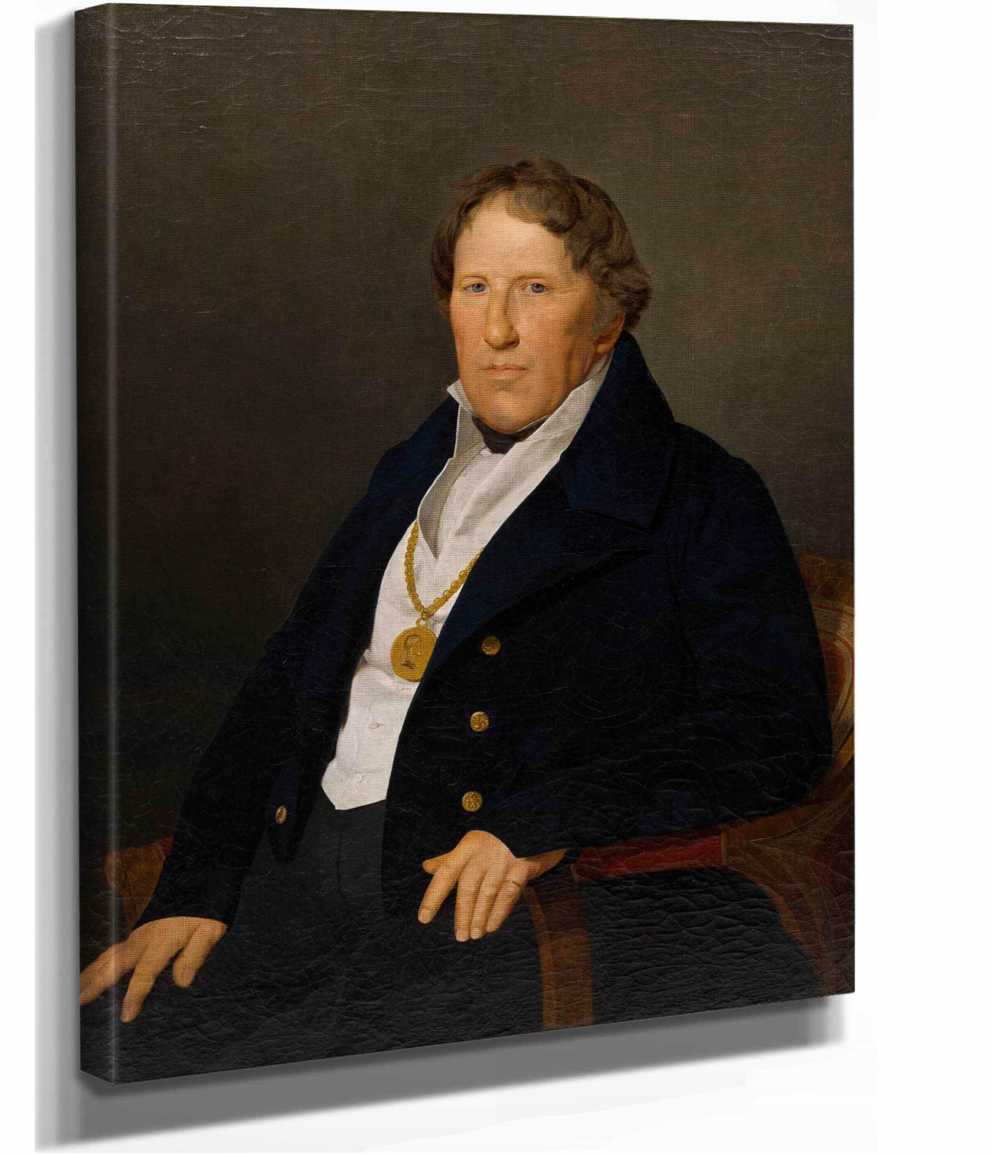 Der Schiffsmeister Mathias Feldmuller by Ferdinand Georg Waldmuller