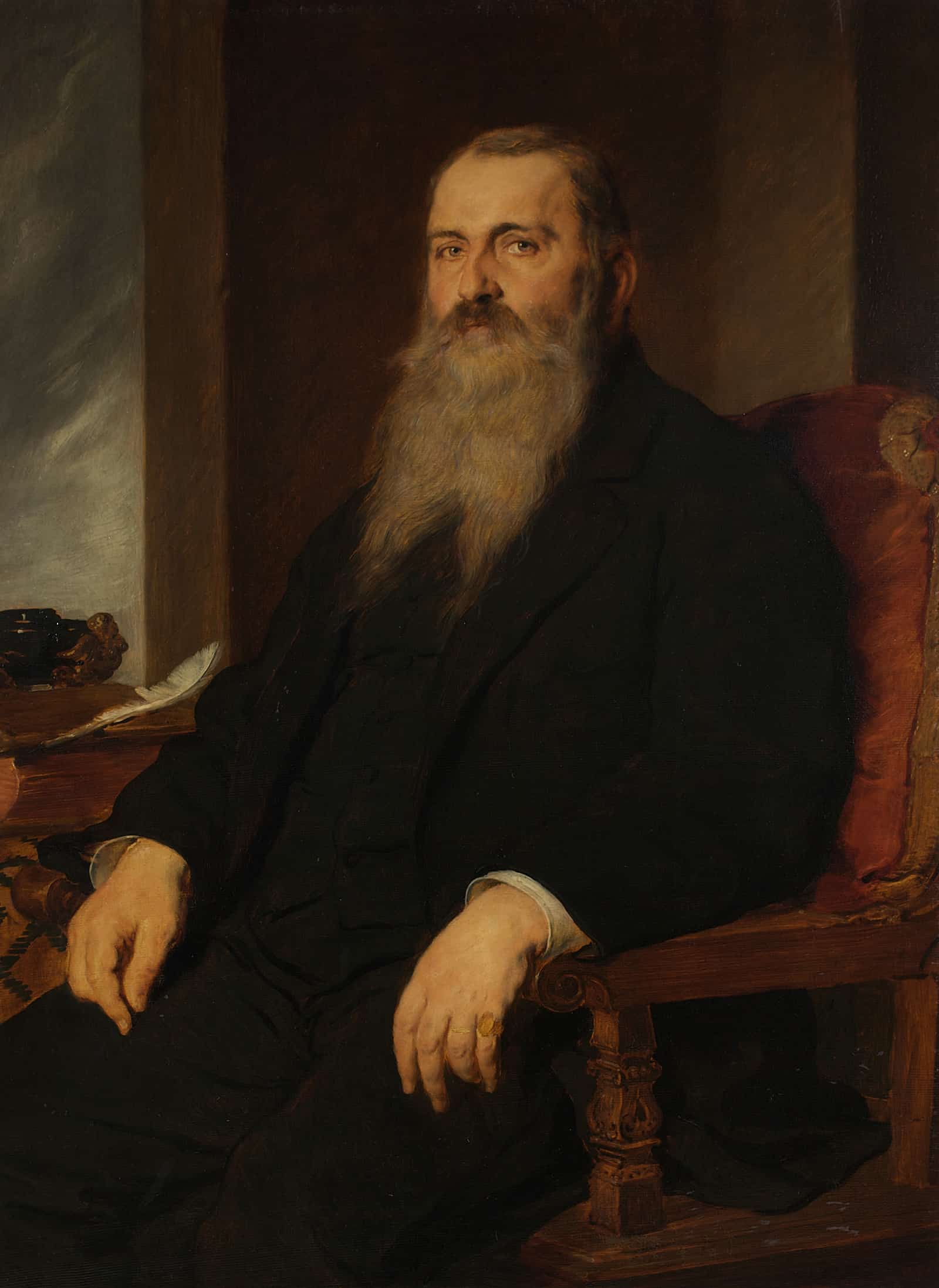 Der Schriftsteller Emmerich Ranzonijpg by Hans Canon