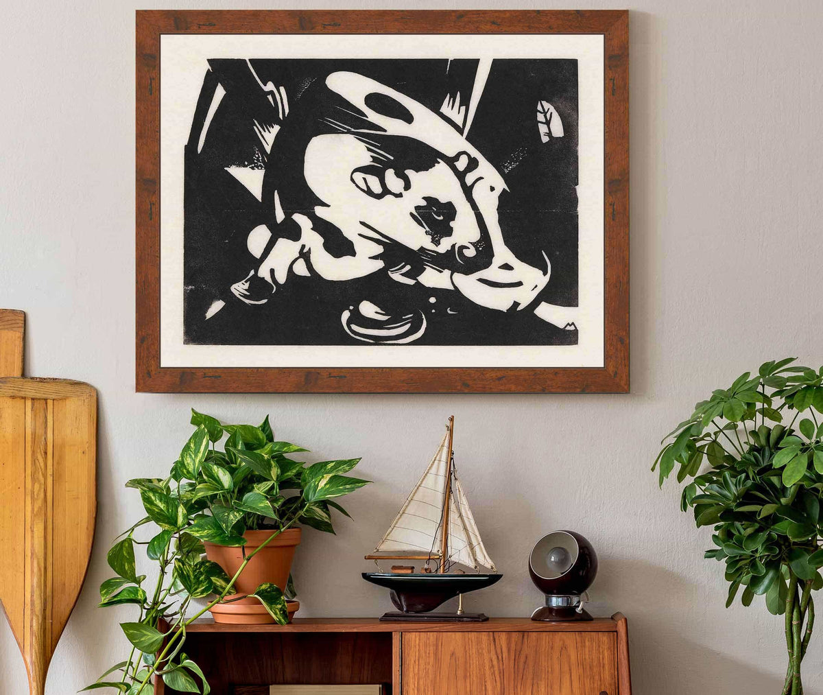 Der Stier by Franz Marc