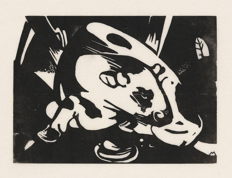 Der Stier by Franz Marc