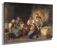 Der Urlauber Olskizze by Franz Von Defregger