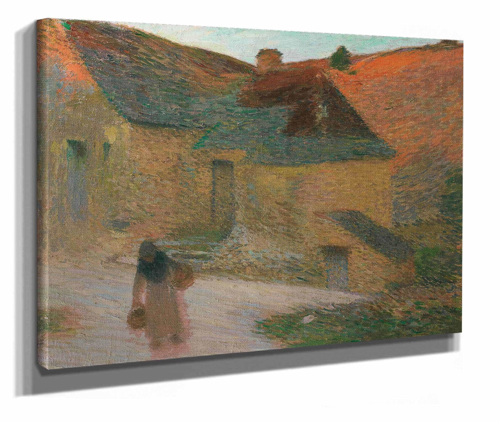 Derniers Rayons Une Ferme Dans Le Lot by Henri Martin