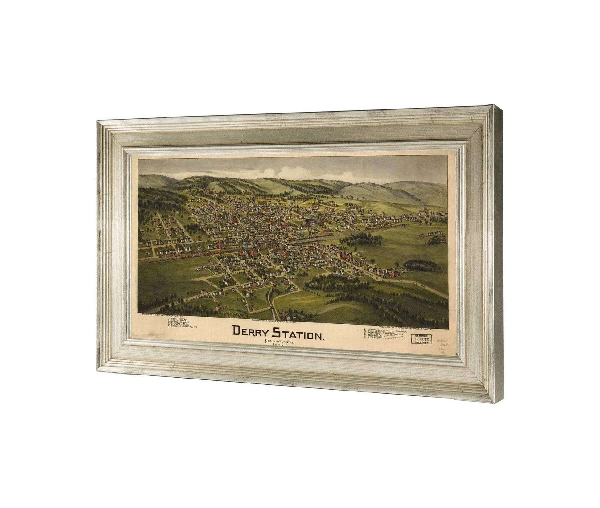 Derry Station Pennsylvania 1900  State Of Pennsylvania