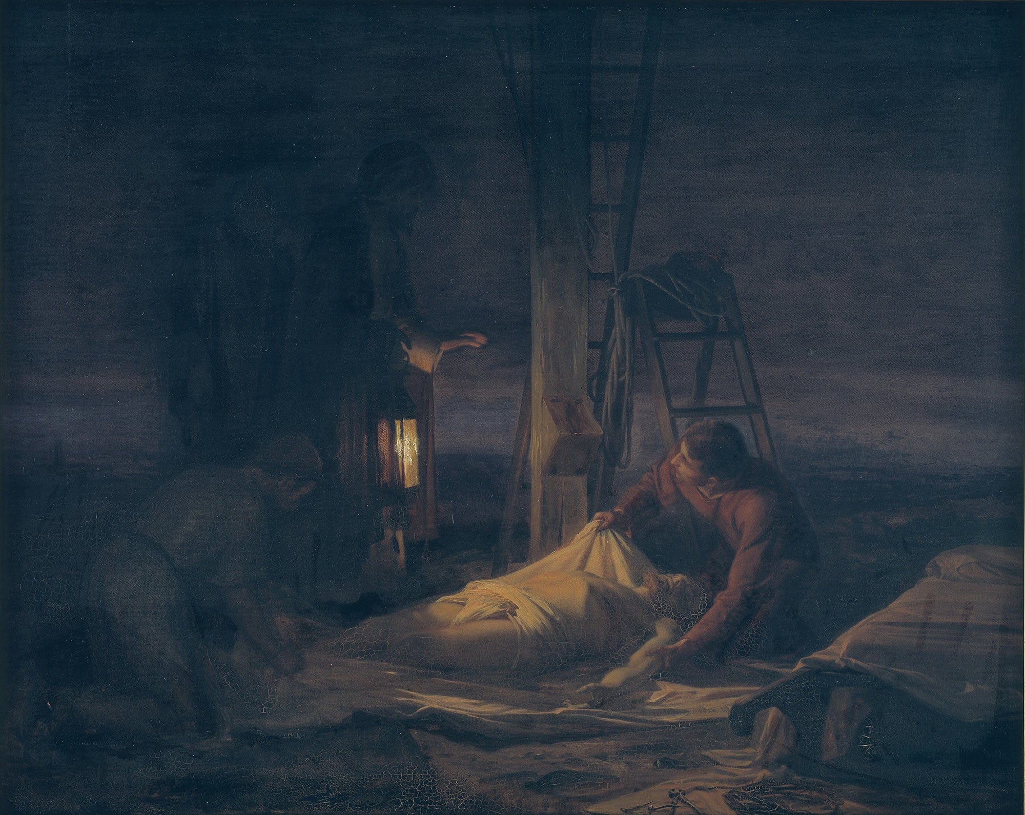 Descent From The Cross by Carl Bloch