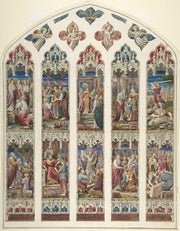 Design For Old Testament Window by Dante Gabriel Rossetti