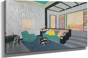 Design For Orinoka Fabric Advertisement by Winold Reiss
