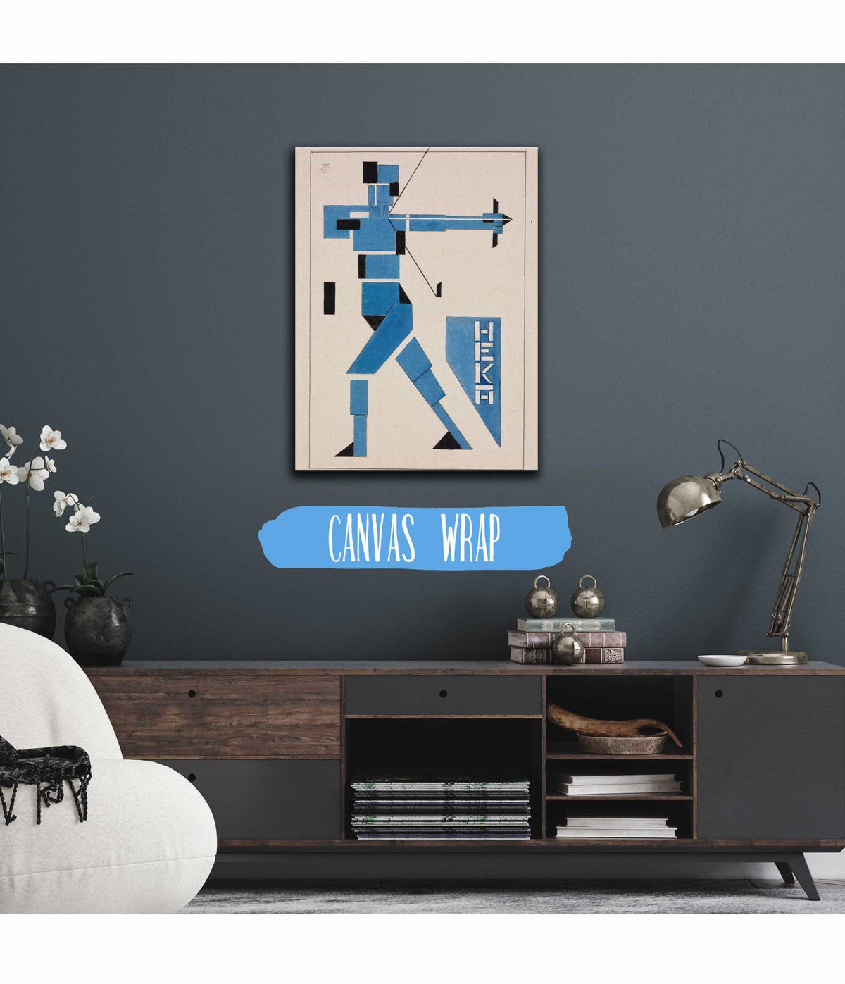 Design For Poster by Theo Van Doesburg