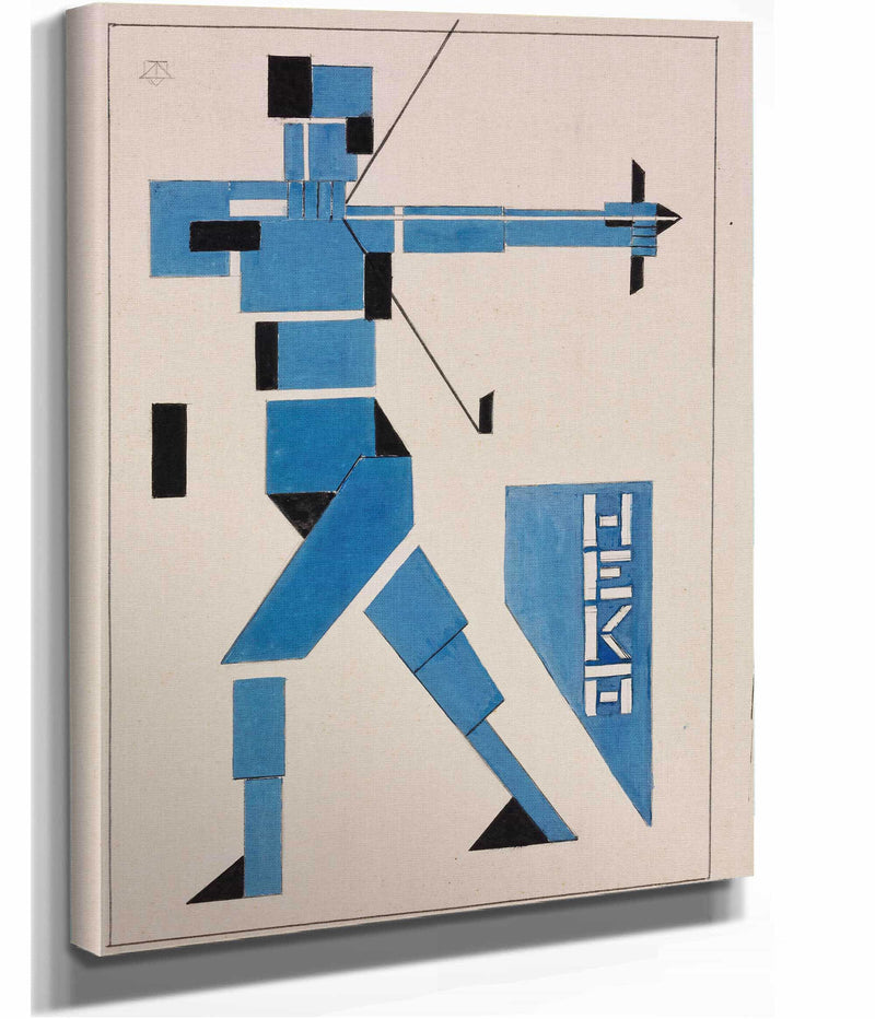 Design For Poster by Theo Van Doesburg