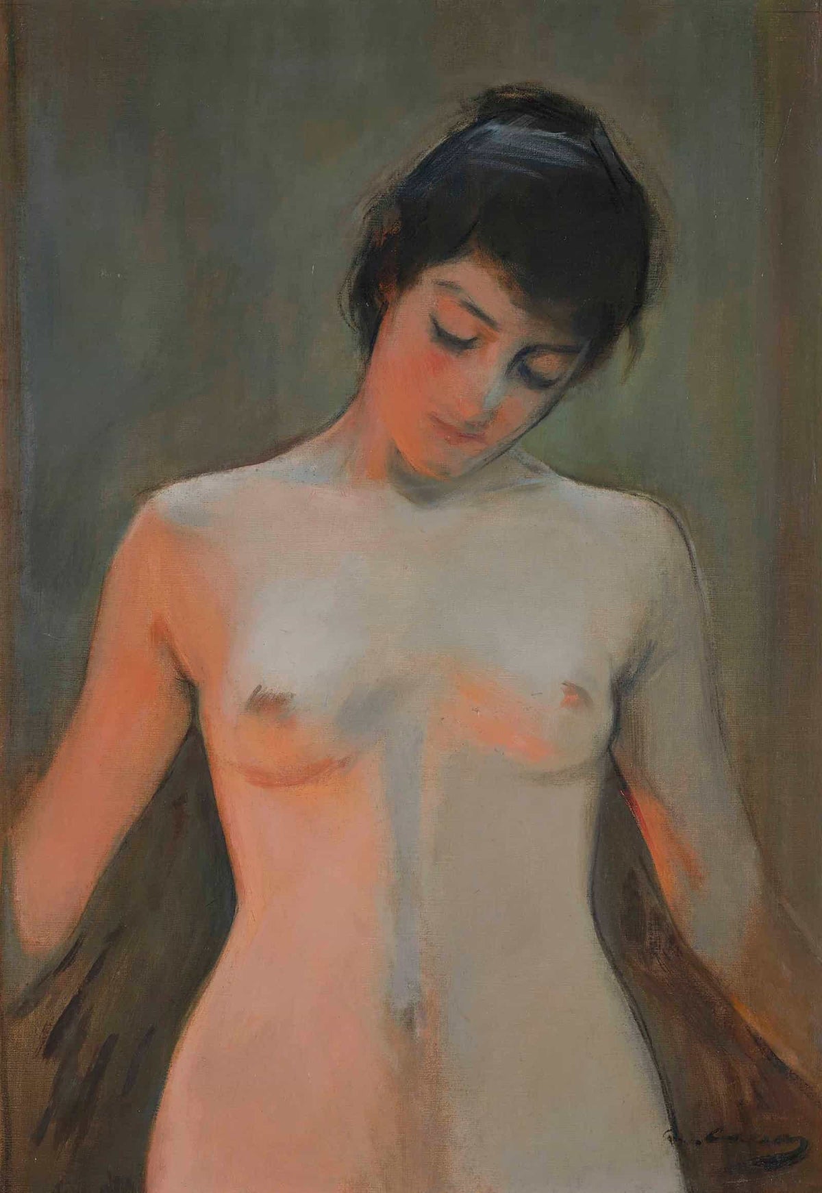 Desnudo by Ramon Casas