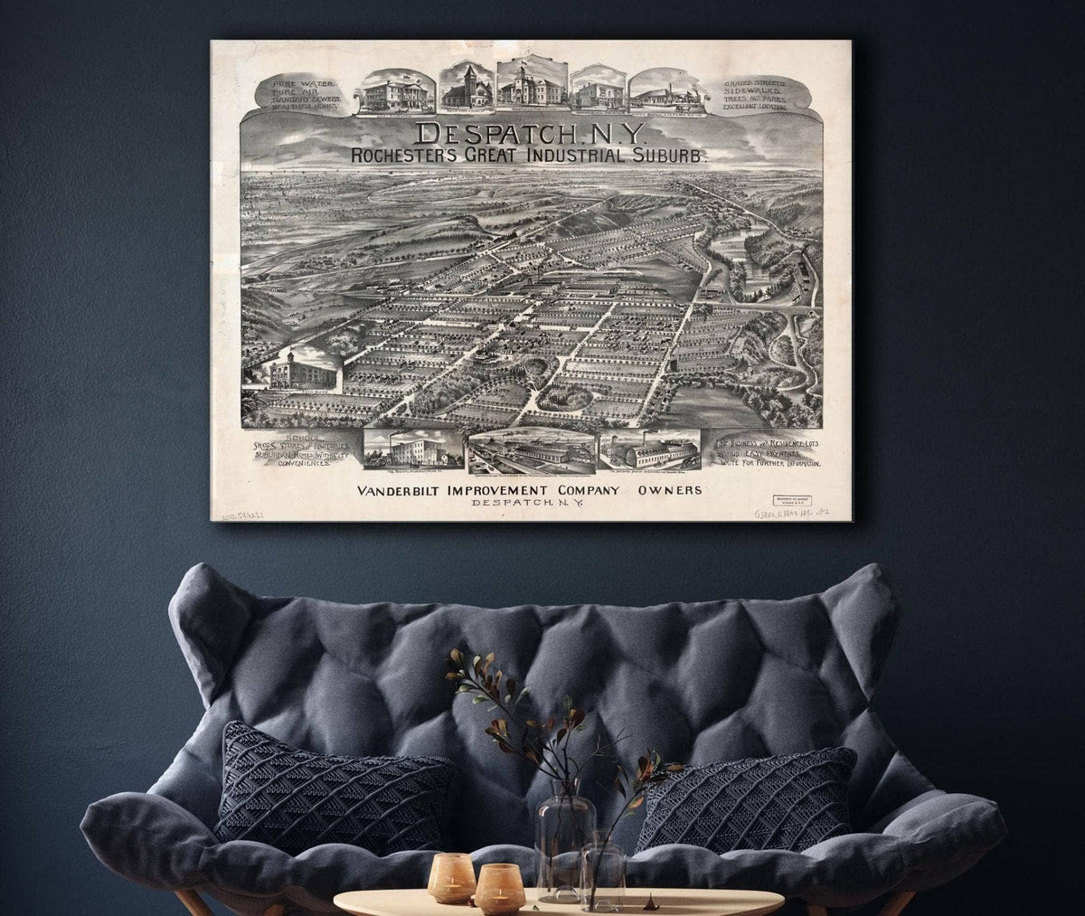 Despatch Ny Rochesters Great Industrial Suburb State of New York