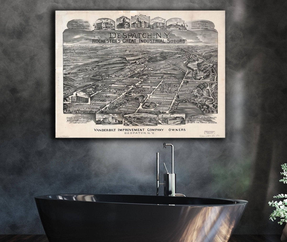 Despatch Ny Rochesters Great Industrial Suburb State of New York